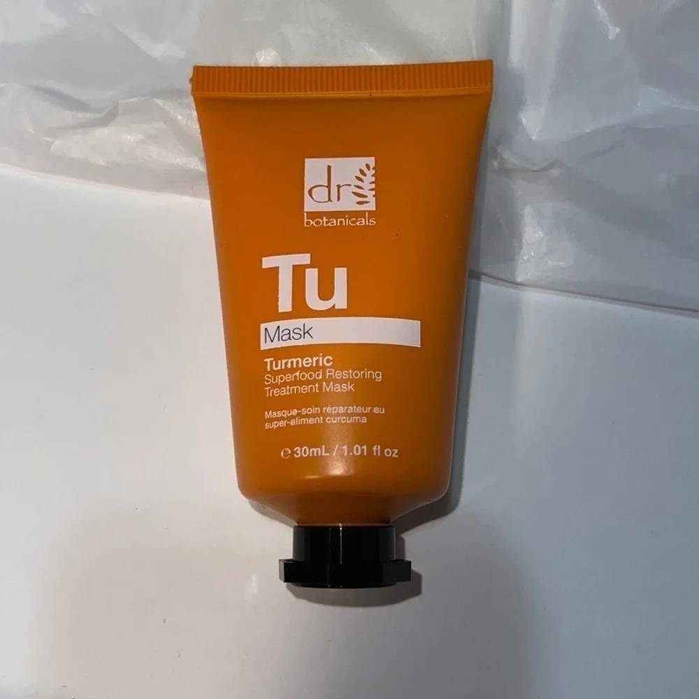 NEW Dr. Botanicals Tu Mask Turmeric Superfood Restoring Treatment Mask